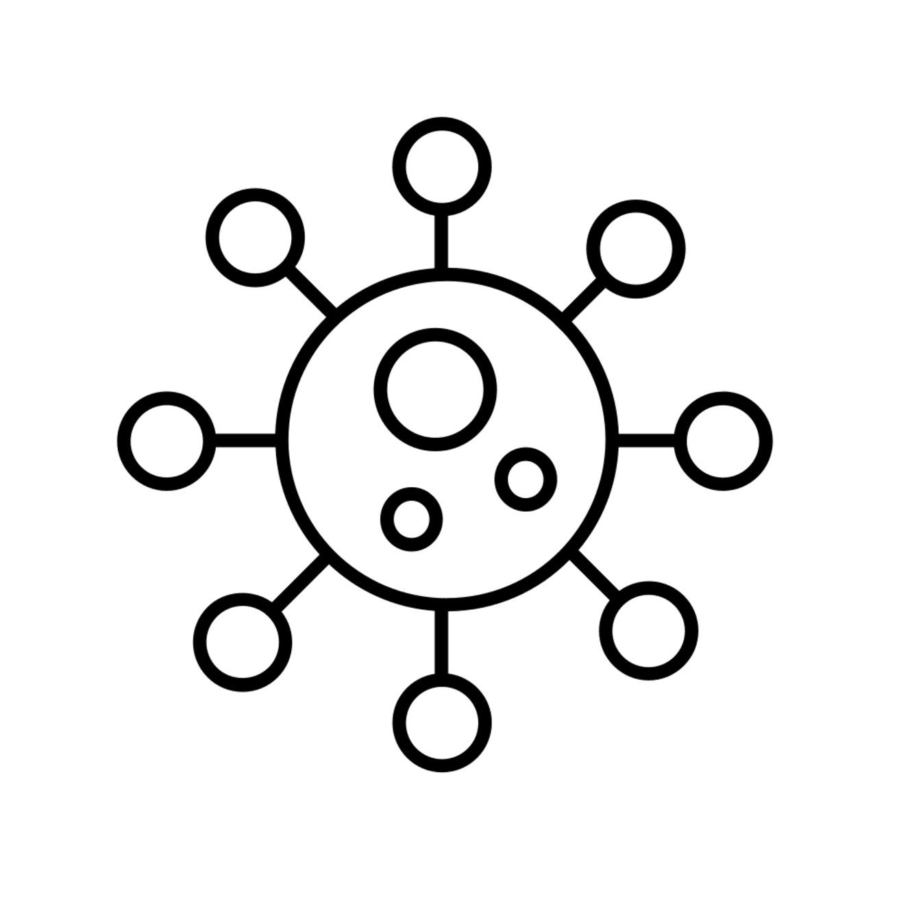 A COVID-19 Virus Icon
